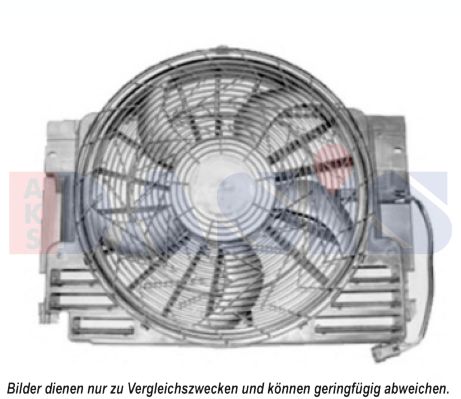 AKS DASIS Вентилятор, охлаждение двигателя 058043N